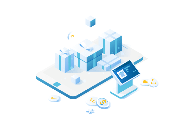 Illustration_Retail, e-Commerce ,Consumer Products&Logistic